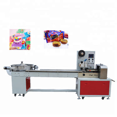China Pillow Type Sugar Packing Machine , Stainless Steel Food Packing Machine supplier