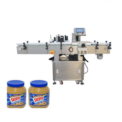 China 304 Stainless Steel Bottle Labeling Machine With PLC Controller 220V 300W supplier