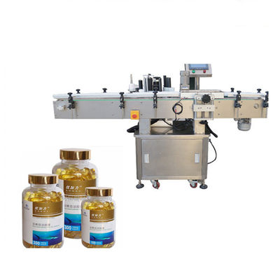 China Wood Packaging Round Bottle Labeler , Electric Driven Sleeve Labeling Machine supplier