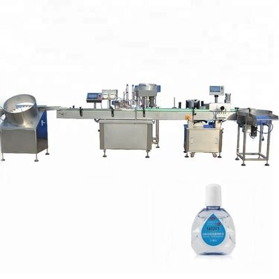 China 220V 50 / 60hz Dropper Bottle Filling Machine With Two Filling Heads supplier