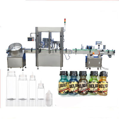 China Servo Motor Dropper Bottle Filling Machine , Touch Screen Control Perfume Capping Machine supplier