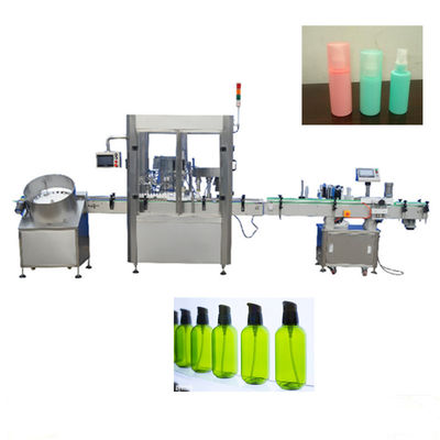 China Electric Driven Nail Polish Filling Machine , Pest Spraybottle Filling And Capping Machine supplier