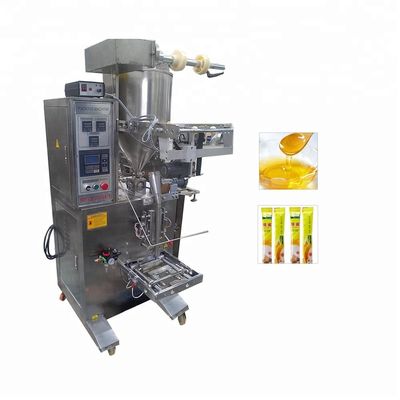 China Compound Material Sauce Packing Machine Pouch / Plastic Film Packaging Type supplier