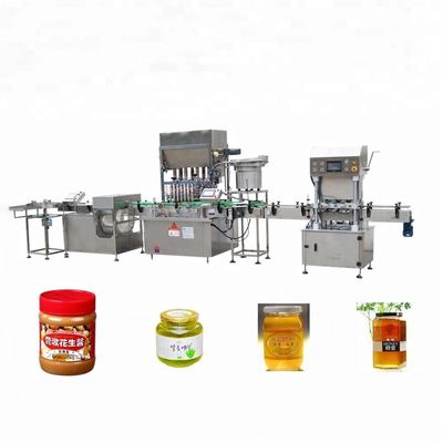 China 50ml - 1000ml Sauce Filling Equipment , 220V Automatic Syrup Filling Machine supplier