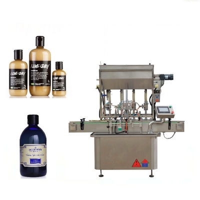 China Stepping Motor Glass Bottle Filling Machine , 3.8kw Honey Bottling Equipment supplier
