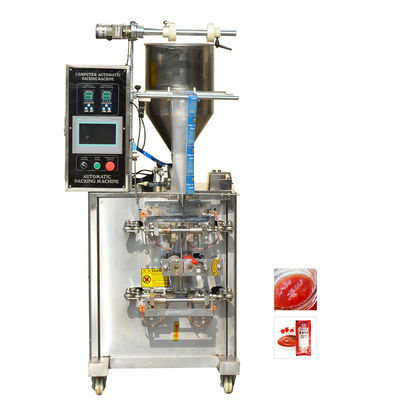 China Electric Vertical Honey Filling Machine With PLC And Touch Screen Control supplier
