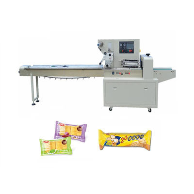 China 220V Horizontal Flow Pillow Bag Packaging Machine PLC / Computer Control Available supplier